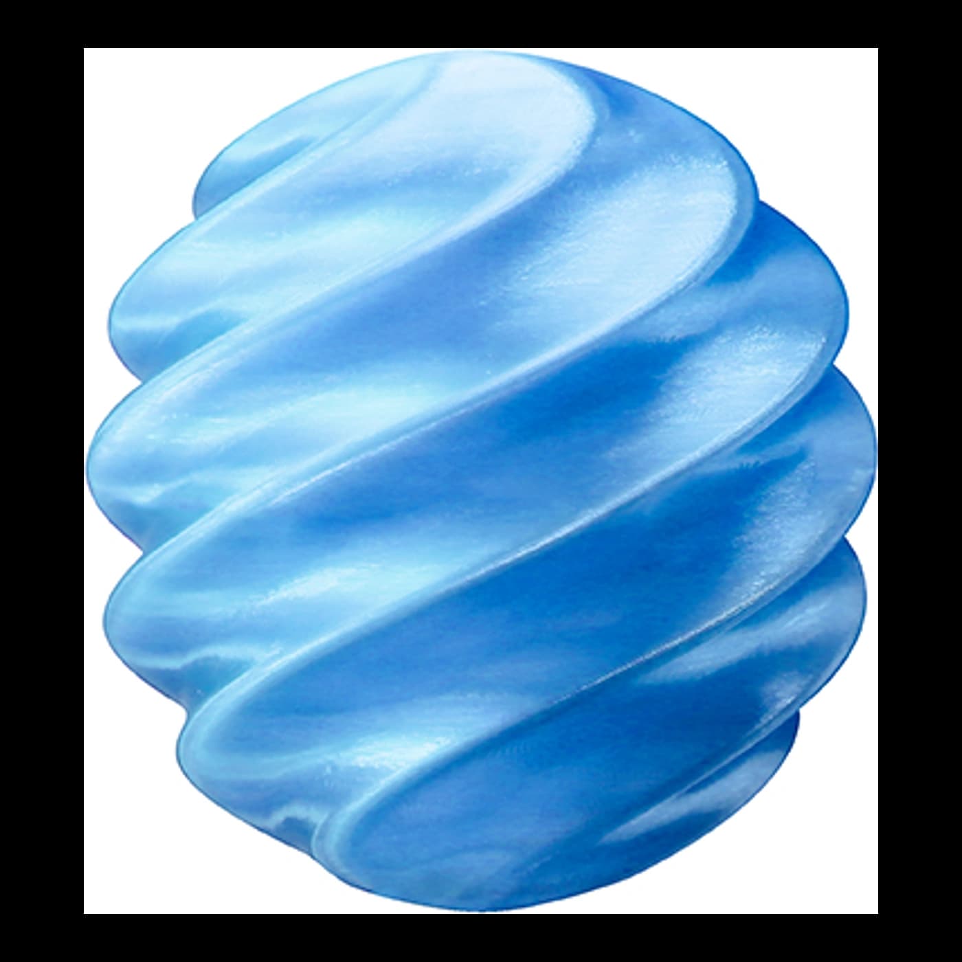 Transparent blue