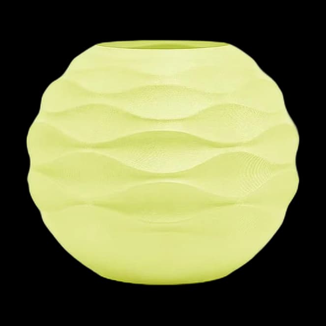 Soft yellow green