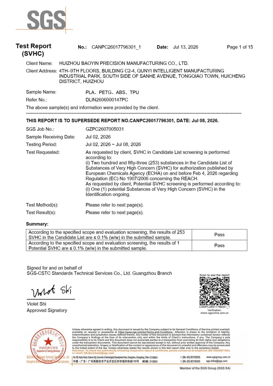 Trang 1 báo cáo thử nghiệm SGS-CSTC Standards Technical Services Co., Ltd. — Chi nhánh Guangzhou số CANPC26017796301_1